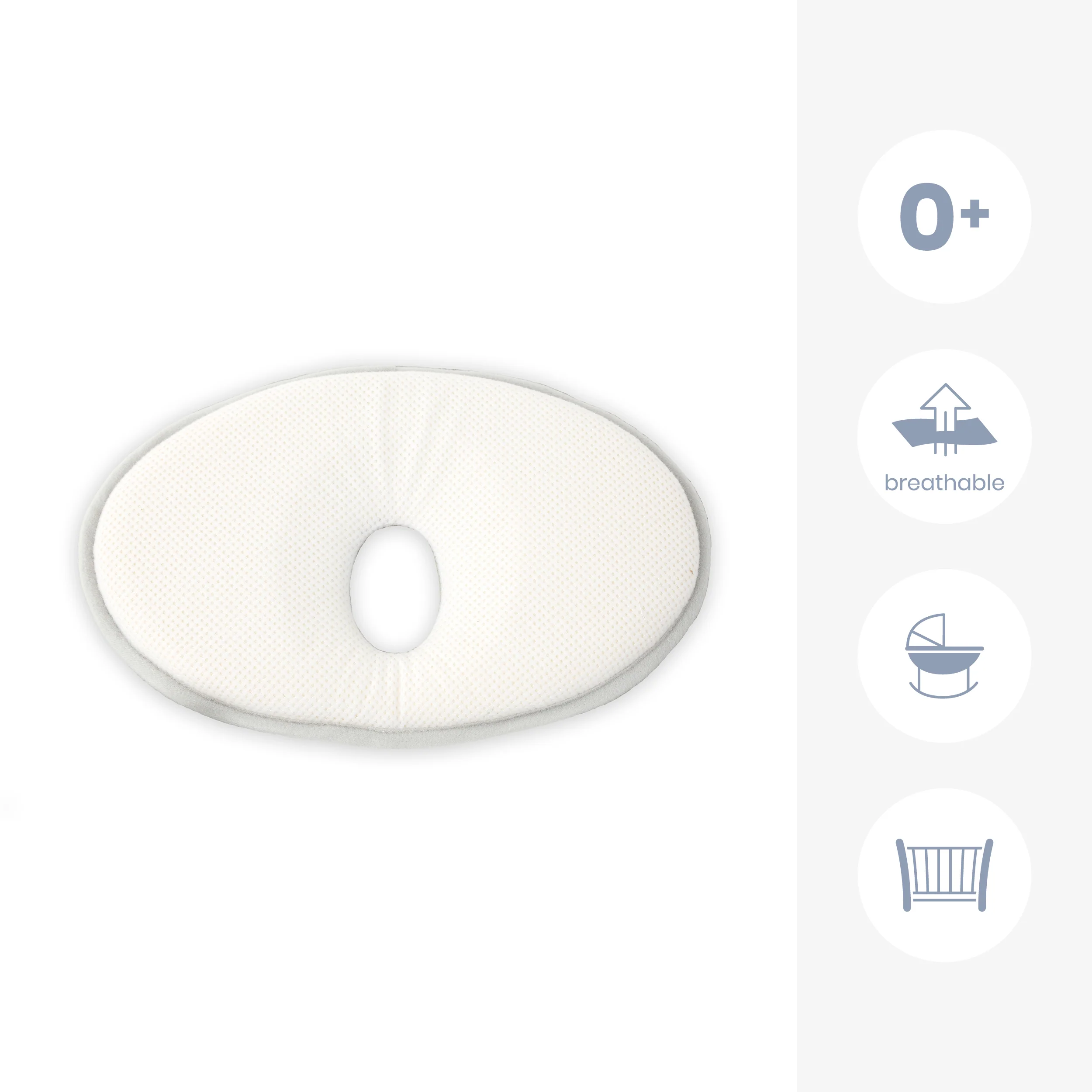 Baby Pillow – Petit coussin de tête ergonomique pour bébé - Image 5