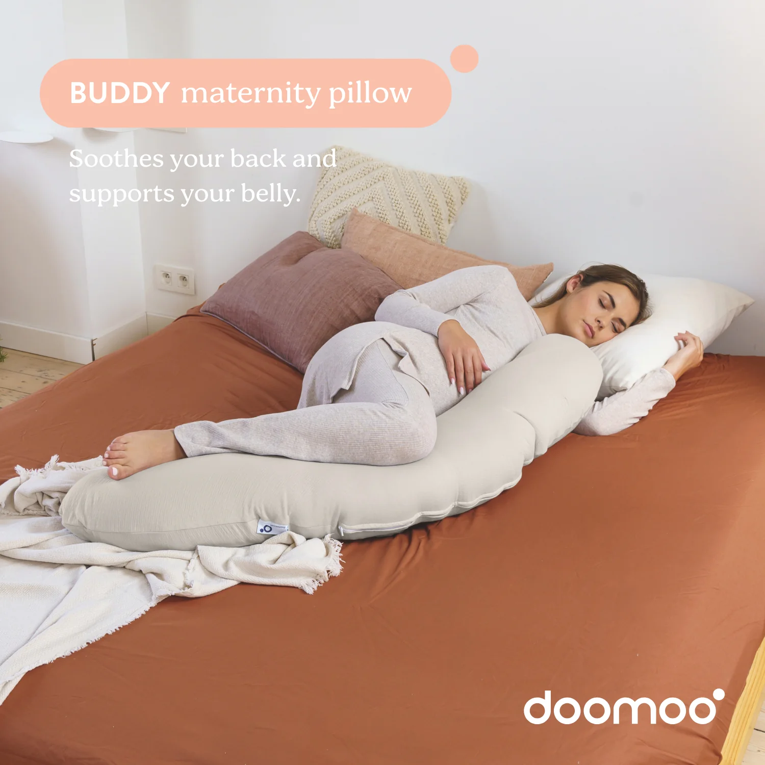 Le coussin de grossesse iconique Buddy doomoo - Image 132