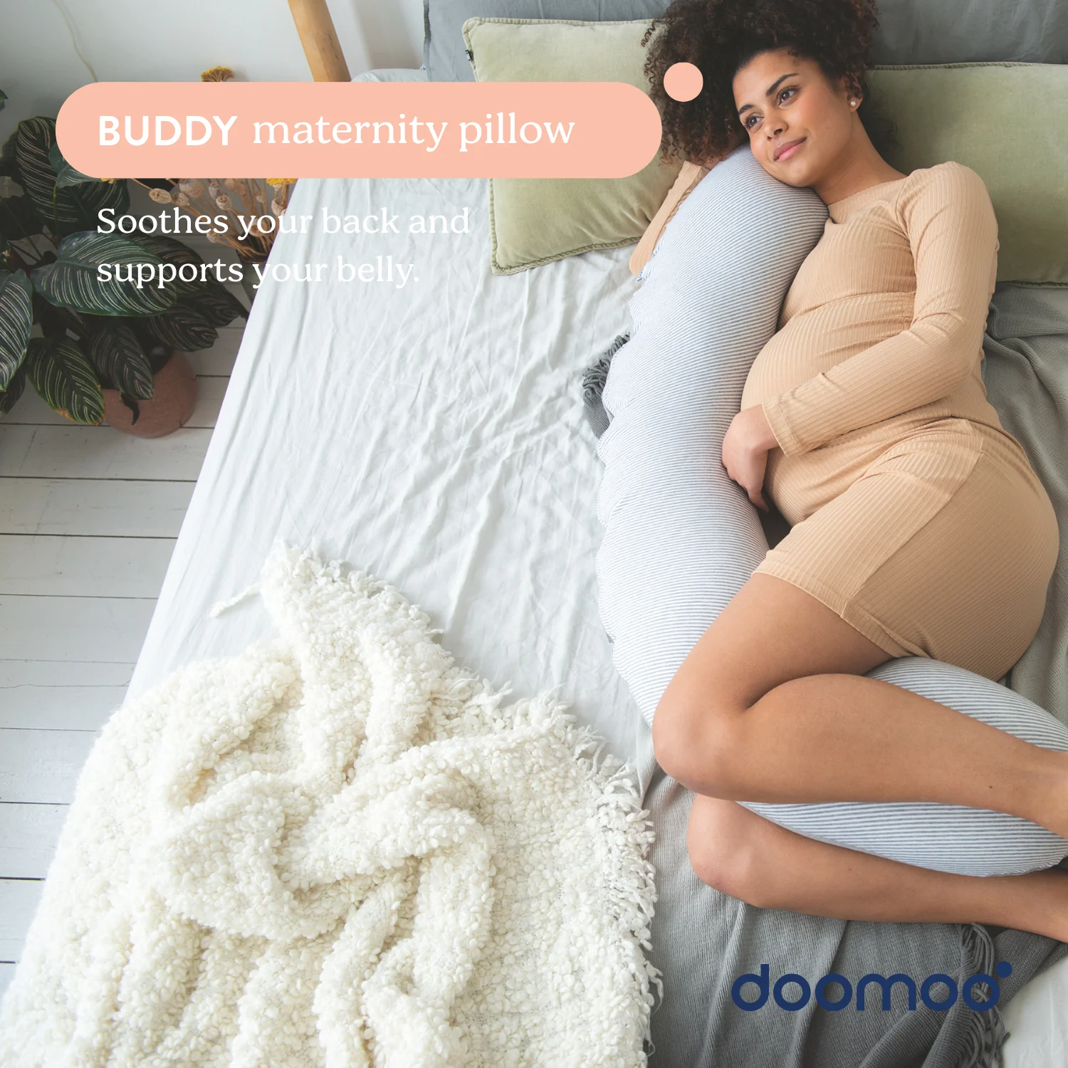 Le coussin de grossesse iconique Buddy doomoo - Image 19