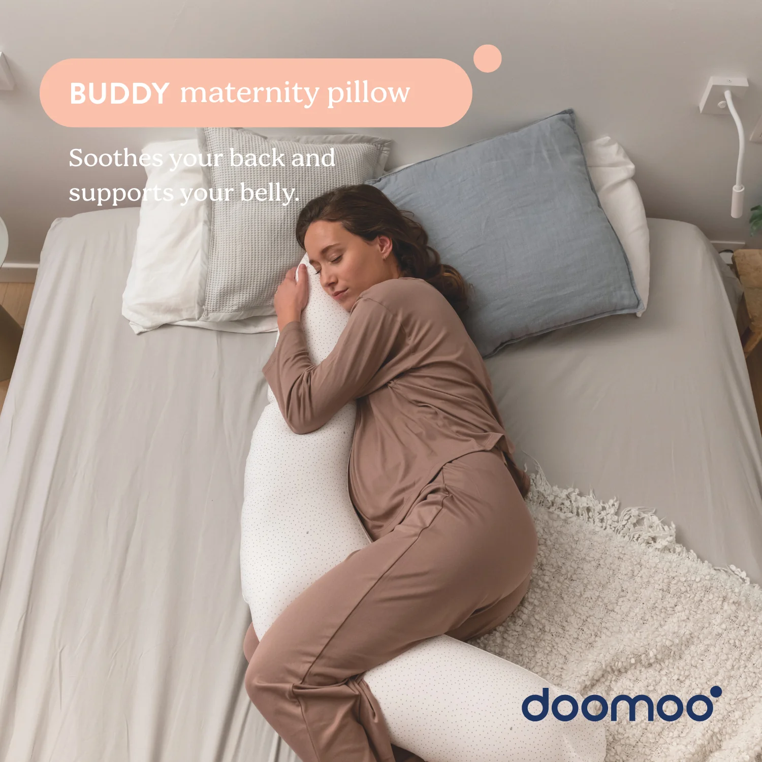 Le coussin de grossesse iconique Buddy doomoo - Image 29