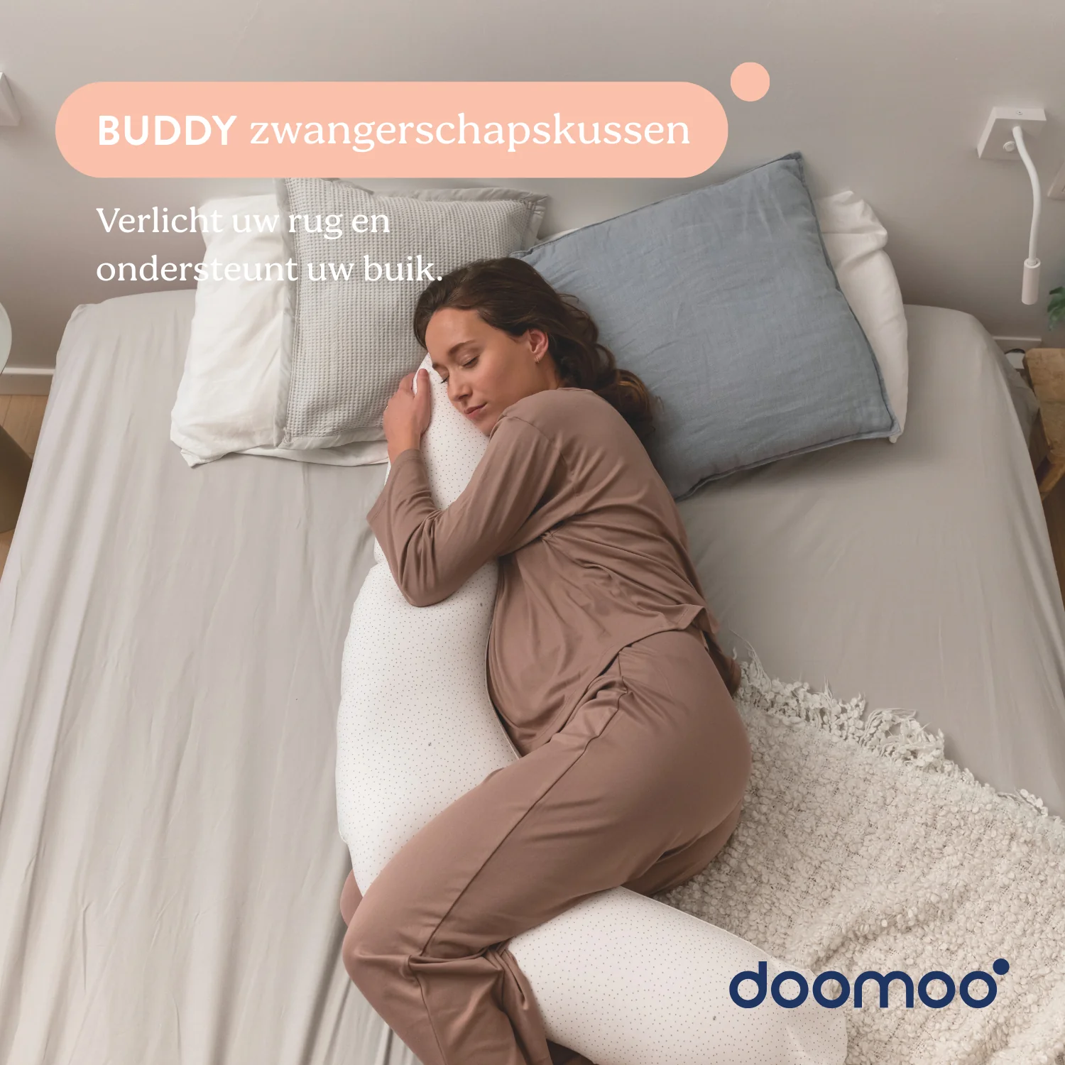 Le coussin de grossesse iconique Buddy doomoo - Image 36