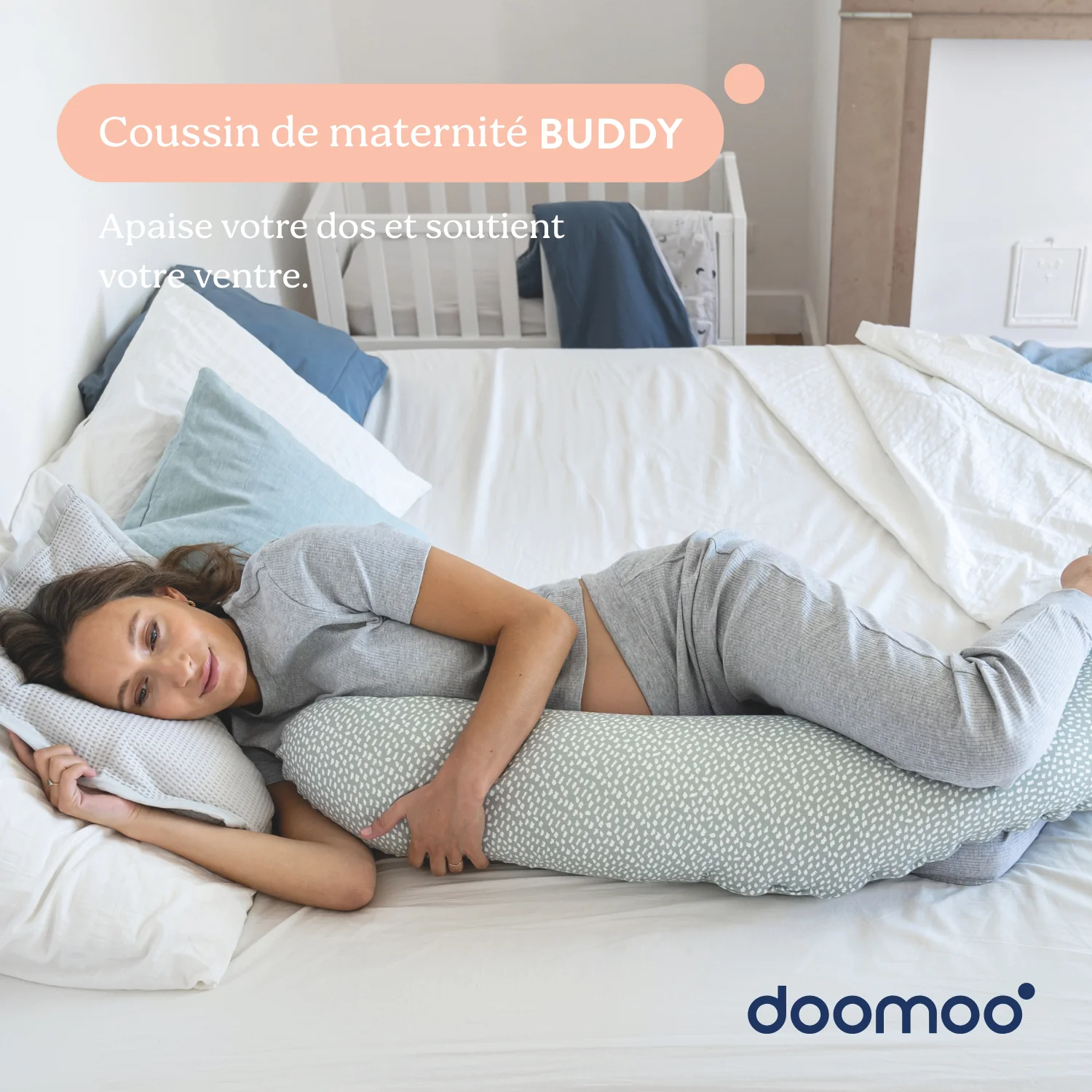 Le coussin de grossesse iconique Buddy doomoo - Image 91