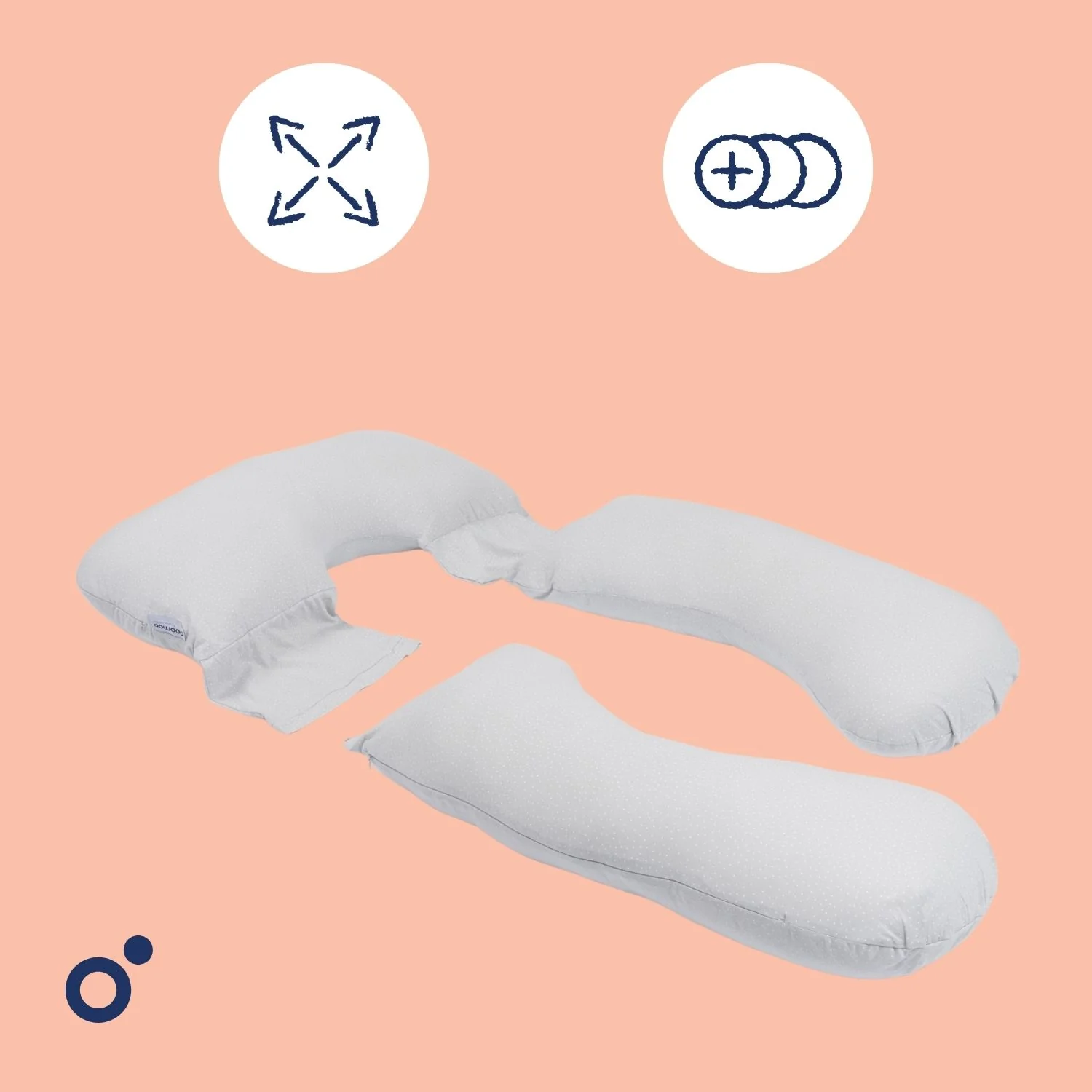 Le coussin de grossesse XXL Maxxy enveloppant & ultra confort - Image 12