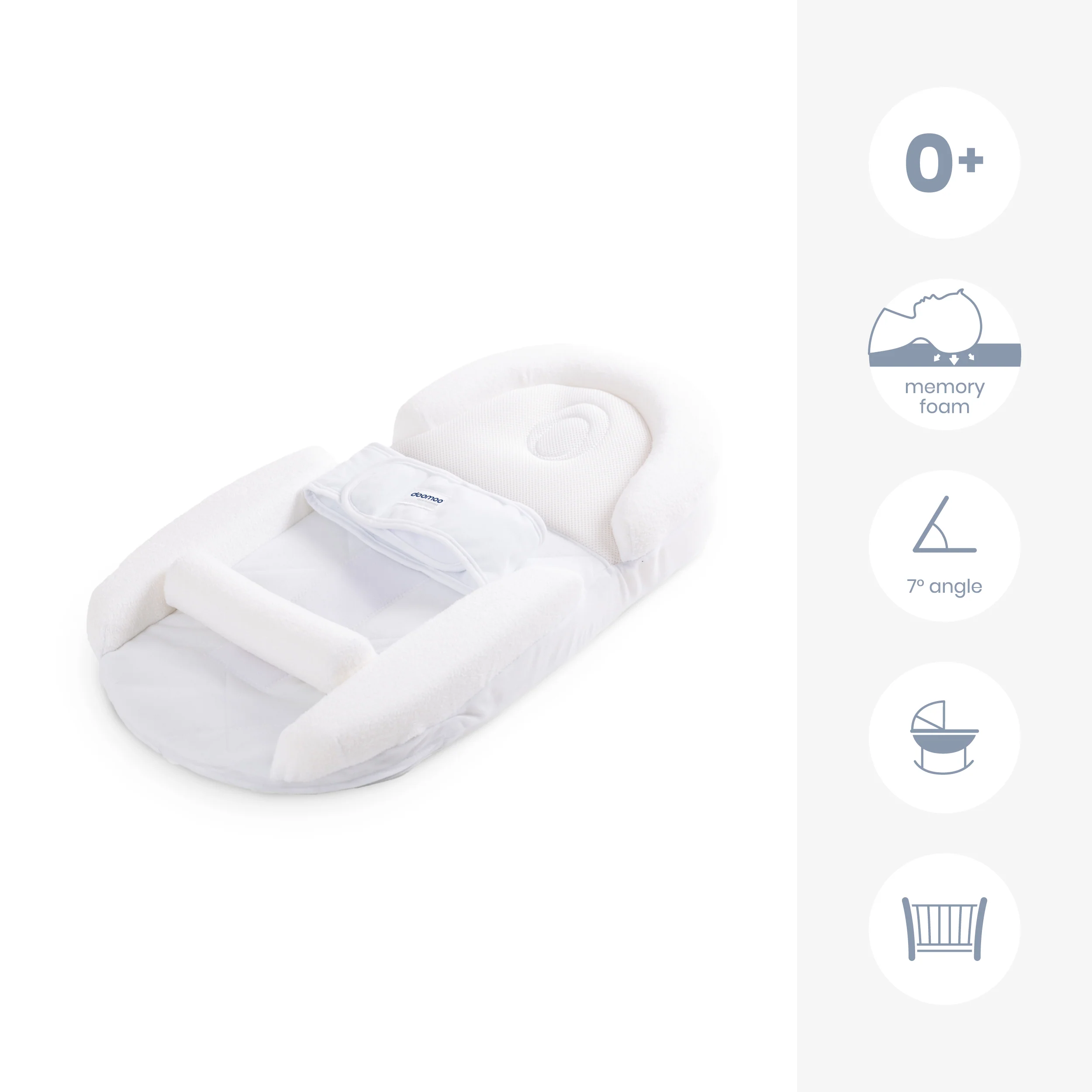 Supreme Sleep Plus – Cale-bébé ergonomique incliné à 7° - Image 3